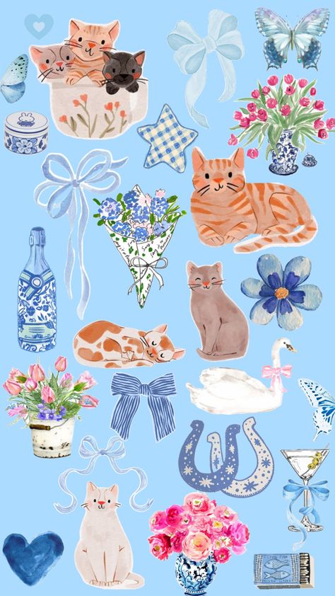 Collage Lockscreen, Phone Wallpaper Patterns, Cute Patterns Wallpaper, Pretty Wallpaper Iphone, Iphone Background Wallpaper, Kawaii Wallpaper, Cute Backgrounds, Cute Wallpaper Backgrounds, Ipad Wallpaper