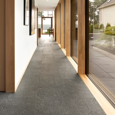 Basalt Tile - ORIJIN STONE Basalt Tile Floor, Basalt Flooring Interior, Kota Flooring Interiors, Modern Slate Floor, Kota Flooring, Modern Stone House, Modern Hobbit, Elegant Tile Flooring, Japanese Cottage