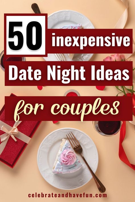 You can have a date night without spending a lot of money. I have included over 50 Inexpensive Date Night Ideas for Couples for Valentine's Day or Anniversary in this post. Click through to check them out! Valentine Day Ideas For Husband, Valentine Dates Ideas, Valentine’s Day Couple Ideas, Date Night Envelope Ideas, Valentine's Day Date Ideas, Valentine’s Date Ideas, Romantic Valentines Day Ideas For Him, Couple Valentines Ideas, Valentine’s Day Date