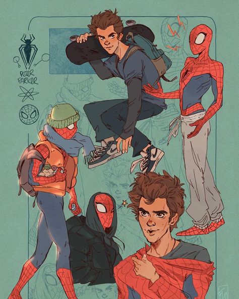 Peter Parker The Amazing Spiderman, Amazing Spiderman Art, It Fanart, The Amazing Spiderman, Marvel Drawings, Spiderman Artwork, Marvel Spiderman Art, Spiderman Comic, Stardew Valley