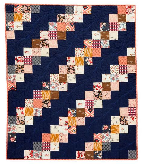 Nine-Patch Quilts Charity Quilt Patterns, Simple Quilt Pattern, Quilt Settings, All People Quilt, Quilt Block Designs, Christmas Pillows Diy, Nine Patch Quilts, Scrappy Patchwork, Winter Sewing Projects