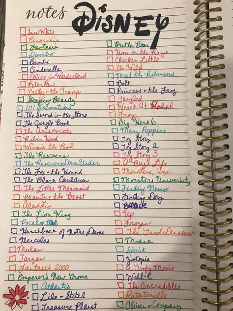 Checklist of Disney movies to watch this year 😊🍿🎬🎟 Disney Movie Workouts, Disney Movie Marathon, Disney Movies List, Bored Jar, Netflix Movies To Watch, Disney Movies To Watch, Sleepover Birthday Parties, Movie To Watch List, Disney Princess Movies