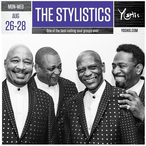 Just Announced 📢⁠ The Stylistics bring an evening of no nonsense soul on Aug 26-28⁠ Come see why the Stylistics are of the best-selling soul groups ever.⁠ @thestylisticsofficial⁠ The Stylistics, Great Food, Come And See, Summer Sale, Bring It On, On Instagram, Quick Saves, Instagram