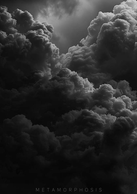 Black Skies Aesthetic, Deep Gray Aesthetic, Mountains Dark Aesthetic, Black And Gray Aesthetic Wallpaper, Hyperactive Aesthetic, Photo Sombre, Fog Background, Fog Aesthetic, Clouds Background