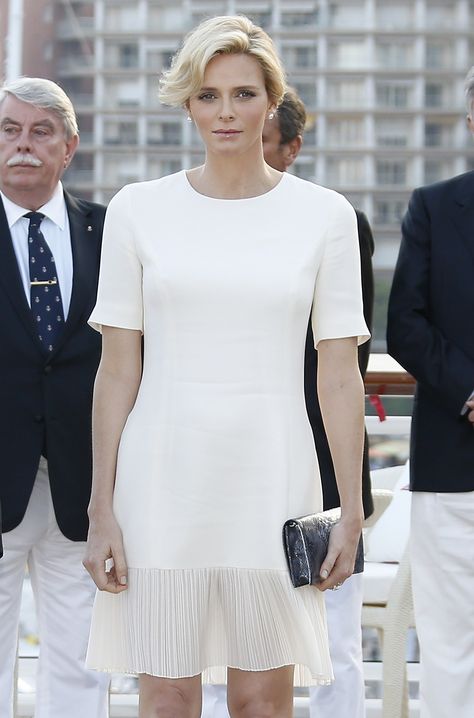 Charlene Von Monaco, Princess Charlene Of Monaco, Pregnant Princess, Real Life Princesses, Monaco Royal Family, Princess Caroline Of Monaco, Charlene Of Monaco, Princess Charlene, Elsa Peretti