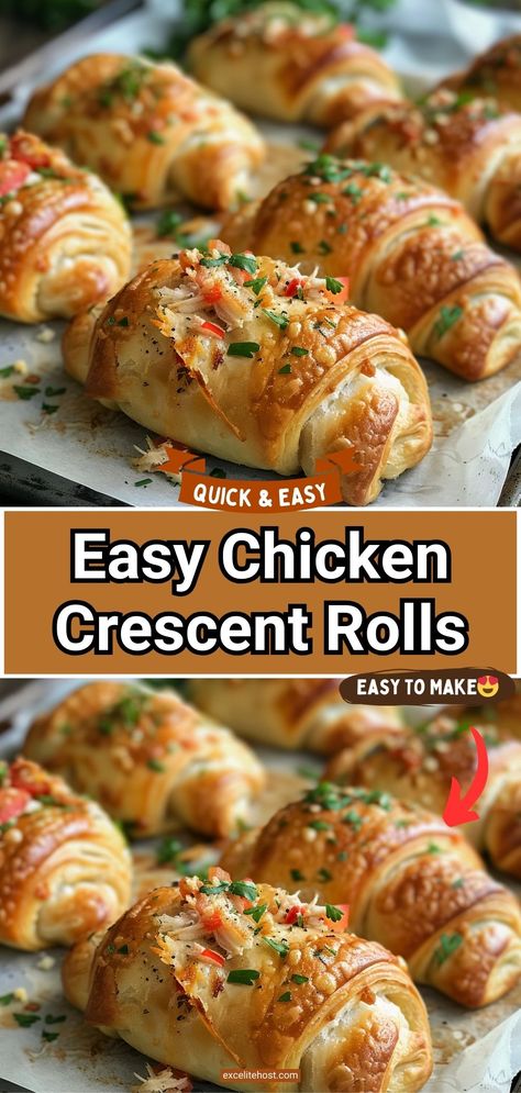 Chicken Crescent Rolls Supper With Crescent Rolls, Finger Food Meals Dinners, Easy Cheesy Chicken Crescent Rolls, Picnic Roll Ups Crescent Rolls, Crescent Roll Sliders, Breakfast Recipes Crescent Roll, Dinner Recipes With Crescent Roll Dough, Chicken With Crescent Rolls Recipes, Rotisserie Chicken Breakfast Recipes