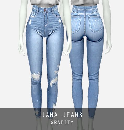 JANA JEANS | Grafity-cc on Patreon Sims 4 Cc Patreon Jeans Women, Grafity Sims 4 Cc, Ts4 Jeans Patreon, Sims 4 Cc Clothes Jeans Patreon, Sims 4 Cc Ripped Jeans Patreon, Sims 4 Cc Jean Shorts Patreon, Sims 4 Cc Clothes Female Jeans Patreon, Sims 4 Cc Patreon Low Rise Jeans, Jeans Sims 4 Cc Patreon