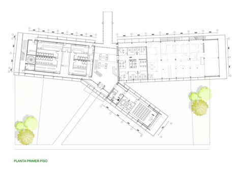 Gallery of Synthon Laboratory Building / GH+A | Guillermo Hevia - 24 Laboratory Building, Architectural Layout, Labs Plan, Laboratory Design, Section Drawing, Architecture Drawing Sketchbooks, Architectural Competition, Industrial Architecture, Architecture Graphics