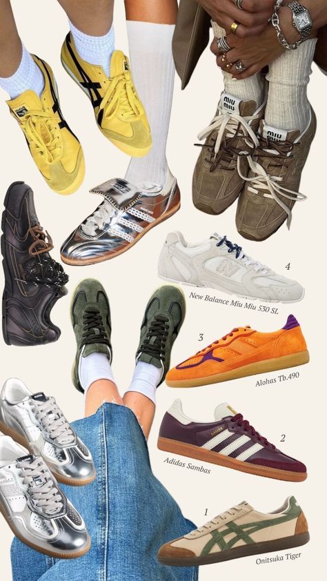 Footwear Trends 2023 | Footwear Trends 2023 Forcast - Fashion Tips Tricks Trending For Fall 2024, Styling Colorful Sneakers, Tiger Sneakers Onitsuka, 2024 Trend Shoes, Aloha Sneakers Outfit, Onitsuka Tiger Shoes Outfit, Sneakers Fashion 2024, Trending Shoes 2024 Women, Alohas Sneakers Outfit