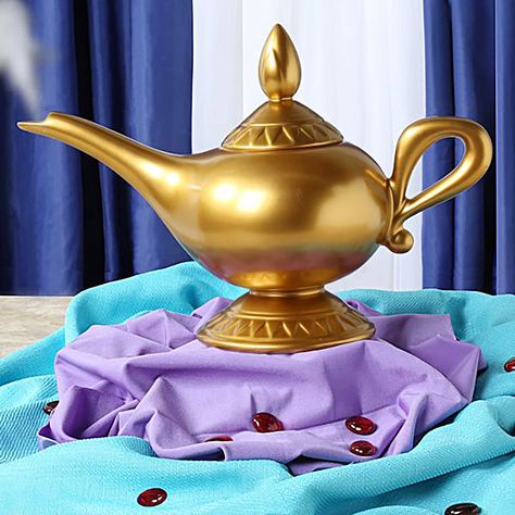 Disney Aladdin Magic Genie Lamp Teapot Disney Princess Kitchen, Aladdin Party, Princess Jasmine Birthday, Jasmine Birthday, Genie Aladdin, Aladdin Lamp, Genie Lamp, Disney Rooms, Magic Lamp