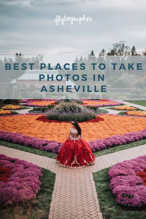 An exciting mix of mountain views and vibrant culture, Asheville in Western North Carolina offers superb photoshoot locations. 🌈Nestled near the Appalachian Range, about a three-hour drive from Atlanta and two hours from Charlotte, the city’s privileged position makes it one of the top mountain towns in the United States. ✨ With so many photo ops, we’ve put together a list of the top 10 best places to take photos in Asheville. Check out the blog to find out! 💕 Ashville North Carolina, Craggy Gardens, Spring Break Vacations, East Coast Travel, Shady Tree, Photoshoot Locations, Anniversary Photoshoot, Western North Carolina, Asheville North Carolina