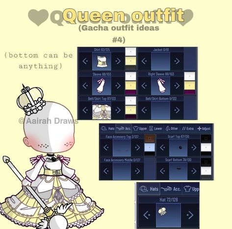 This outfit is for a character in Gacha club that is a queen (feel free to use it) Queen Gacha Club Outfit, Wedding Dresses Gacha Club, Gacha Club Queen Outfit, Gacha Club Queen Outfit Ideas, Gacha Queen Outfits, Gacha Club Royal Outfits, Queen Outfits Royal, Gacha Club Outfit, Queen Outfits