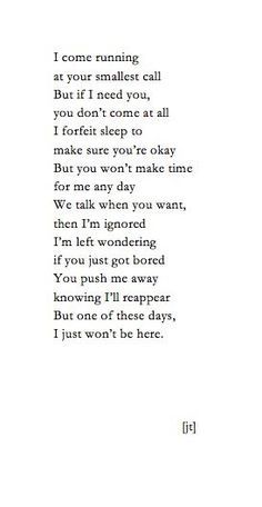 Pushed me away. "You know ehat, I don't get it. One moment you ...