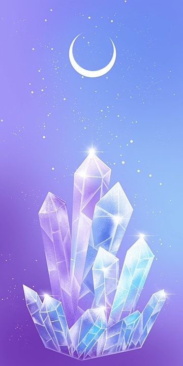 Gradient Background Wallpaper, Crystal Wallpaper, Wallpaper Powerpoint, 3d Wallpaper Design, Crystal Background, Aura Reading, Background Purple, Crystal Drawing, Watercolour Texture Background