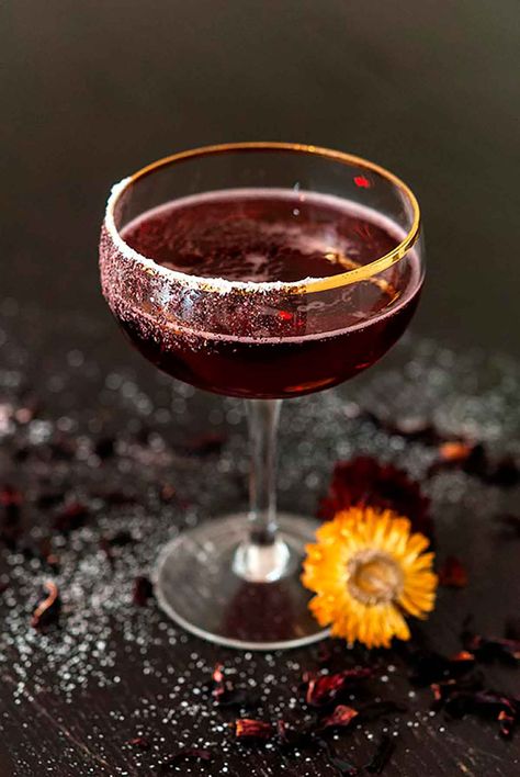 10 Beautiful Holiday Cocktails – She Keeps a Lovely Home Peppermint Martini Recipe, Christmas Sangria Recipes, Hibiscus Syrup, Easy Christmas Dinner, Ginger Cocktails, Spritzer Recipes, Hot Toddies Recipe, Citrus Cocktails, Cinnamon Twists