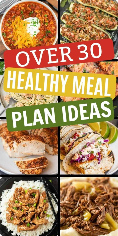 Easy Healthy Meal Plan, Free Healthy Meal Plans, Easy Healthy Meal Plans, Healthy Menu Plan, Healthy Weekly Meal Plan, Menu Sans Gluten, Meal Planning On A Budget, Plan Your Month, Weekly Dinner Menu