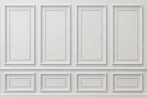 Classic wall of white wood panels. Design and technology White Wall Texture, Classic Wall Panel, Wall Panel Texture, White Wood Paneling, Light Green Walls, Black Brick Wall, Brick Wall Texture, Red Brick Wall, Dark Grey Walls