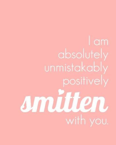 Jessy-Pinterest Smitten Quotes, Baby Boy Wall Art, Hopelessly Romantic, Always Kiss Me Goodnight, Boy Wall Art, Quote Typography, Nursery Art Prints, Typography Art, Hopeless Romantic