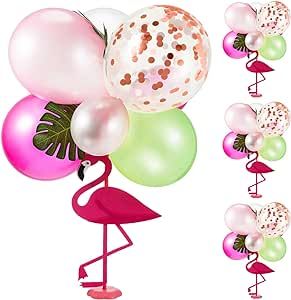 Flamingo Retirement Party, Tropical First Birthday Party, Tropical Birthday Party Ideas, Flamingo Decorations, Felt Flamingo, Flamingo Centerpiece, Beach Birthday Decorations, Flamingo Pool Party, Flamingo Table