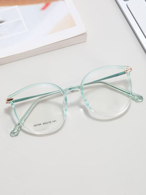 These frame are perfect for the girl who loves blue accessories and beautiful eyeglasses Computer ,Gaming Retro eye wear vision care protection Chasma Frame For Women, Cute Glasses Frames For Women, Cute Glasses Aesthetic, Eye Frames For Women, Cute Glasses For Women, Blue Glasses Frames, Plastic Frame Glasses, Glasses Frames For Girl, Glasses For Girls