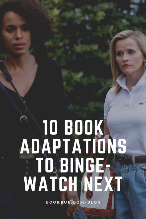 There are lots of new movies and TV shows based on books that you can stream now. Here are 10 of our favorites.  #books #adaptations #tvshows Tv Shows Recommendation, New Tv Shows, Tv Shows Based On Books, Movie Based On Books, Series Recommendation, Movies Based On Books, Beau Mirchoff, Step Up Revolution, Movie To Watch List