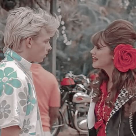 Brady And Mack, Teen Beach Movie Costumes, Layla Teen Beach Movie, Brady Bunch Movie, Teen Beach Movie Bikers, Giggles Teen Beach Movie, Mack Teen Beach Movie, Mack And Brady Teen Beach Movie, Teen Beach