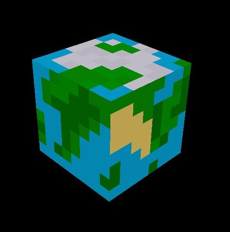 Minecraft Earth Minecraft Mine, Minecraft Earth, Planet Minecraft, 3d Pixel, Minecraft Tips, Earth Globe, Planets Art, Minecraft Birthday, Minecraft Pixel Art