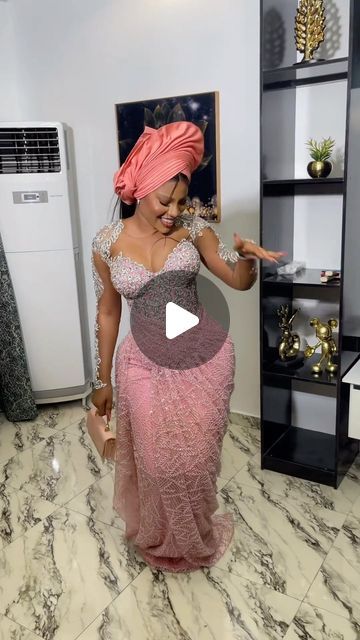 Aso Ebi Bella👑 on Instagram: "Premium Bella or nothing 💕🤩 Bella @tiishaofficial  Mua @tomi_aina  Gele @a1_gele for @kezartistry_2  #AsoEbiBella www.asoebibella.com" Nigerian Gele, Igbo Bride, Nigerian Outfits, Nigerian Bride, Aso Ebi Bella, Traditional Bride, Aso Ebi, Bride Look, Copyright Infringement