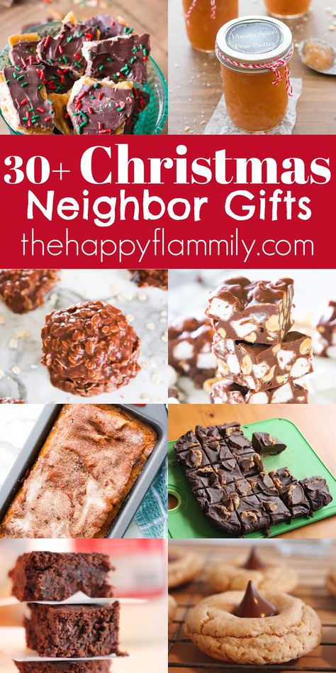 Neighbor Christmas Goodies, Neighbor Treats Christmas, Christmas Baking For Neighbors, Christmas Goodies For Neighbors, Christmas Treat For Neighbors, Christmas Treats Easy Neighbor Gifts, Christmas Desserts For Neighbors, Christmas Neighbor Treats, Baked Goods For Neighbors