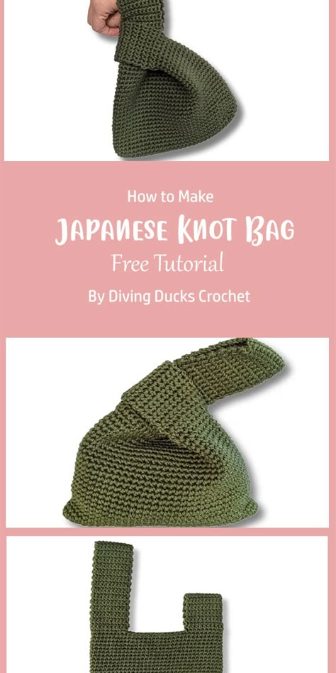 Elevate your crochet experience with Diving Ducks Crochet’s Japanese Knot Bag patterns. Immerse yourself in the rich tradition of Japanese knotting and create stunning, one-of-a-kind accessories that showcase your skill and creativity. Crochet Japanese Knot Bag Pattern Free, Drawstring Bag Crochet Pattern Free, Diy Sac Crochet, Crochet Bag With Leather Base, Cord Crochet Bag, Crochet Bag With Wooden Handles, Crochet Bags For Beginners, Small Crochet Bags Free Patterns, Diy Crochet Bag Tutorial