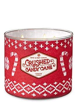 Bath and Body Works Crushed Candy Cane Scented 3 Wick Candle Winter 2018 Bath And Body Works Gift Ideas Christmas, Bath And Body Works Christmas, Crushed Candy Cane, Mini Bad, Bath N Body Works, Bath Body Works Candles, 3 Wick Candle, Bath And Body Work, Candle Glow