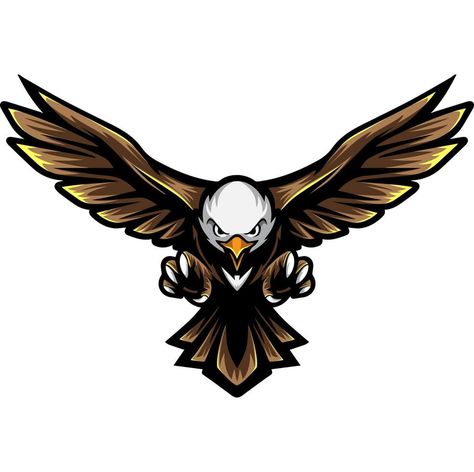 Eagle Mascot Logo, Eagle Mascot Design, Eagle Cartoon Drawing, Eagle Character Design, Cartoon Eagle, Eagle Cartoon, Eagle Icon, Fly Drawing, Cheer Posters