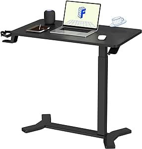 Hospital Bed Table, Portable Standing Desk, Mobile Standing Desk, Computer Cart, Laptop Table For Bed, Portable Workstation, Laptop Desk Stand, Rolling Desk, Overbed Table