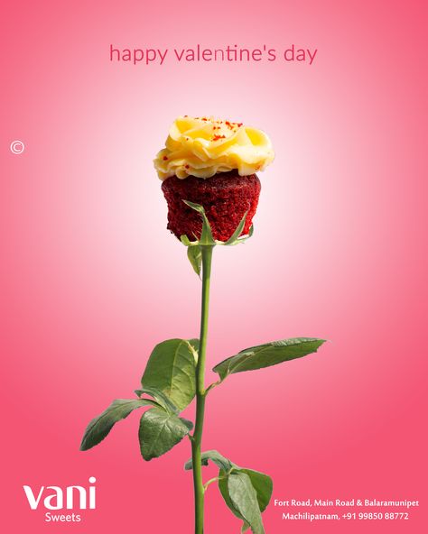 Creative Valentines Day Ads, Valentines Social Media Posts, Rose Day Creative Ads, Valentines Day Post Social Media, Valentines Day Creative Ads Food, Valentine Day Ads, Valentine Creative Ads, Valentine's Day Creative Ads, Valentine Advertising