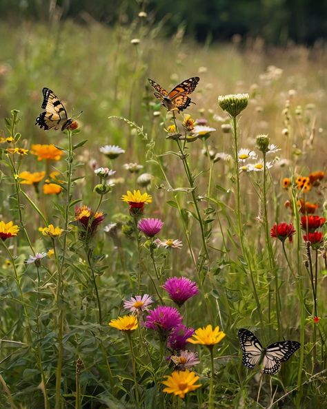 Breathe in the beauty of a wildflower meadow! 🌼 With butterflies dancing among the blooms, it’s pure serenity. What colors lift your spirits? Share your favorites! 💖🌷 #GardenBliss . #homeandgarden #betterhomesandgardens #homegardening #homesandgardens #homegarden #gardenhome #gardeningathome #flowers #plants #beautifulflowers Wildflowers Aesthetic, Wildflower Meadow, Ornamental Plants, Pretty Plants, Flowers Plants, Better Homes And Gardens, The Beauty, Planting Flowers, Dandelion