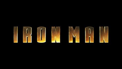 Iron Man Font Iron Man Logo, Iron Man Poster, Iron Men 1, Screenplay Writing, Iron Man 2008, Iron Man Movie, Brain Logo, Film Logo, Marvel Wall