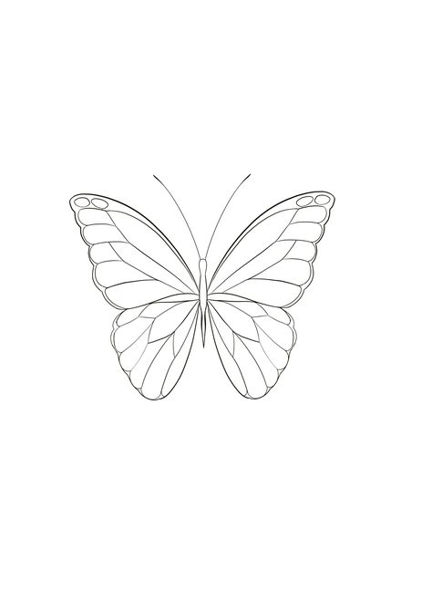 Monarch Butterfly Tattoo Linework, Simplistic Butterfly Tattoo Outline, Outline Tattoo Butterfly, Line Art Butterfly Tattoo, Butterfly Tattoo Line Art, Line Work Butterfly, Linework Butterfly, Line Work Butterfly Tattoo, Butterfly Tattoo Minimalist