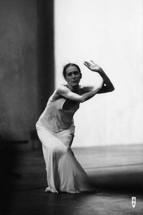 Pina Bausch in “Café Müller” by Pina Bausch | Pina Bausch Foundation Pina Bausch Photography, Pina Bausch Dancers, Modern Dance Photography, Modern Ballet, Neural Pathways, Pina Bausch, Contemporary Ballet, Arte Punk, Dance Movement