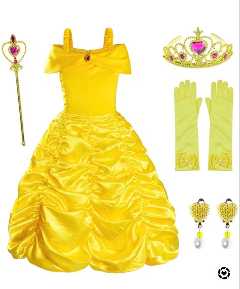 Halloween girl costumes. Princess style. Did Follow my shop on the @shop.LTK app to shop this post and get my exclusive app-only content! #liketkit #LTKbacktoschool #LTKkids #LTKbaby @shop.ltk http://liketk.it/3n9jd Princess Costumes For Girls, Princess Fancy Dress, Princess Halloween Costume, Belle Costume, Elsa Costume, Fancy Dress Up, Princess Dress Up, Disney Princess Dresses, Dress Off Shoulder