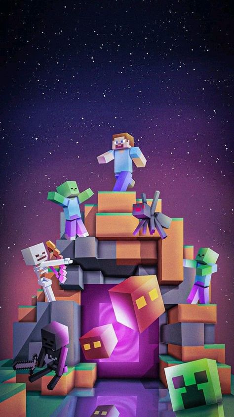 Minecraft Iphone Wallpaper, Minecraft Castle Designs, Epic Backgrounds, Minecraft Birthday Cake, Minecraft Comics, Minecraft Images, Minecraft Drawings, Minecraft Steve, Minecraft Pictures