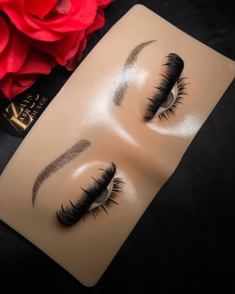 Volume Strip Lash Extensions, Mega Wispy Lashes, Lashes With Spikes, Full Set Lashes, Lashes Map, Fox Eyelashes, Cluster Map, Spike Lashes, Rich Off Lashes