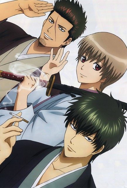 shinsengumi Silver Samurai, Gintama Wallpaper, Gin Tama, All Anime, Me Me Me Anime, Anime Love, Anime Images, Anime Funny, Anime Icons