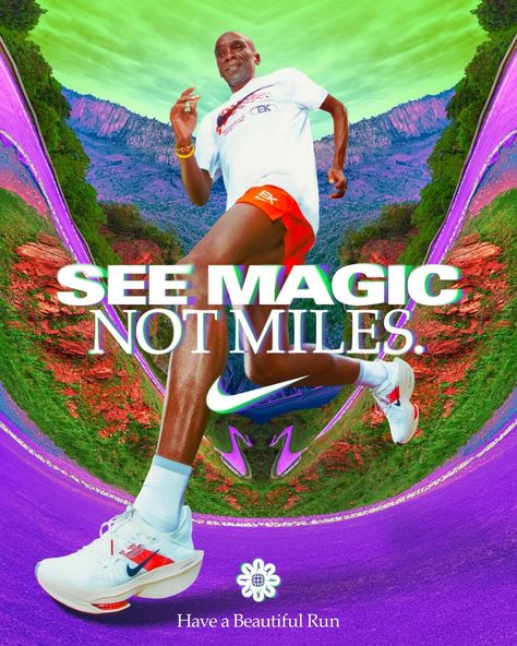 Obby Marcel on LinkedIn: Nike Running Logo we Designed together with studiotoussaint  in use by the… Nike Campaign, Running Logo, Running Posters, Nike Ad, Sports Advertising, Photoshop Design Ideas, Fashion Layout, Sports Graphic Design, Tour Posters