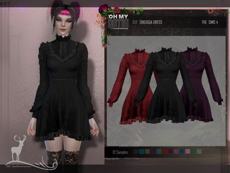 Tradgoth Sims 4 Cc, Sims 4 Mods Sims Resource, Goth Clothing Sims 4 Cc, Ts4 Cc Goth Furniture, Sims 4 Wednesday Addams Cc, Sims Cc Clothes Dress, Sims4 Cc Goth, Sims4 Cc Gothic Clothing, Sims 4 Mods Clothes Goth