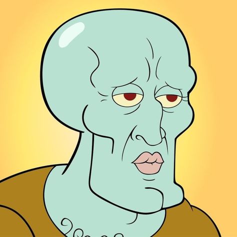 Squidward Face, Funny Squidward, Spongebob Squidward, Face Meme, Memes Funny, Home Ideas, Memes, Funny