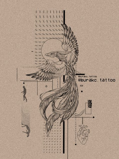 #tattoo #tattoodesign #tattooideas #tattoosforwomen #tattooideasformen #tattoomodel #tattooart #fenixtattoo Phoenix Side Tattoo, Cool Animal Tattoos, Animal Tattoo Ideas, Phoenix Tattoo Design, Geometry Tattoo, Asian Tattoos, Greek Tattoos, Tattoo Desings, Side Tattoos