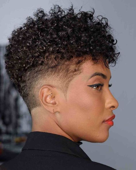 Faded Hairstyles For Black Women, Women Short Haircut Black, Short Wet Look Hairstyles Black Women, Short Black Natural Hairstyles For Women, Tapered Short Hair Black Women, Short Hairstyle Women Black Woman Curly Natural, Short Hair For Black Women Natural, Natural Hair Undercut Black Women, Hair Cuts For Black Women Natural