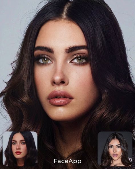 Face App Celebrities Mixed, Face App, Perfect Nose, Audrey Hepburn Style, Skin Retouching, Girl M, Nose Job, Aesthetic Beauty, Beauty Face