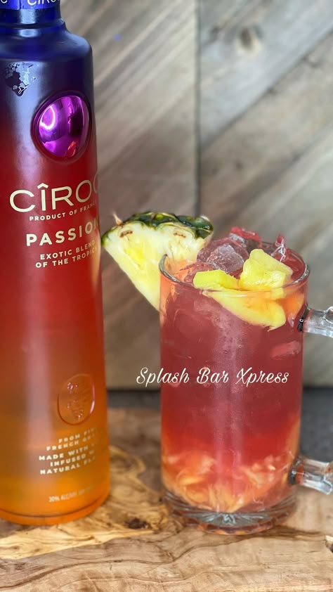 Passion Fruit Ciroc Recipes, Summer Citrus Ciroc Recipes, Passion Ciroc Drinks, Honey Melon Ciroc Recipes, Ciroc Passion Drink Recipes, Ciroc Mixed Drinks, Ciroc Passion, Ciroc Cocktails, Ciroc Drinks