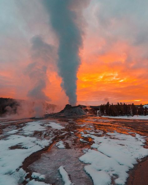 Brian Johns on Instagram: “I’m glad for all the positive feedback on my Yellowstone winter images from a few years back. I can’t wait for round two. I was stoked to…” Yellowstone Photography, Yellowstone Winter, Cody Wyoming, Wyoming Travel, Mountain Destinations, Fishing Apparel, West Yellowstone, Beautiful Landscape Photography, Travel Content